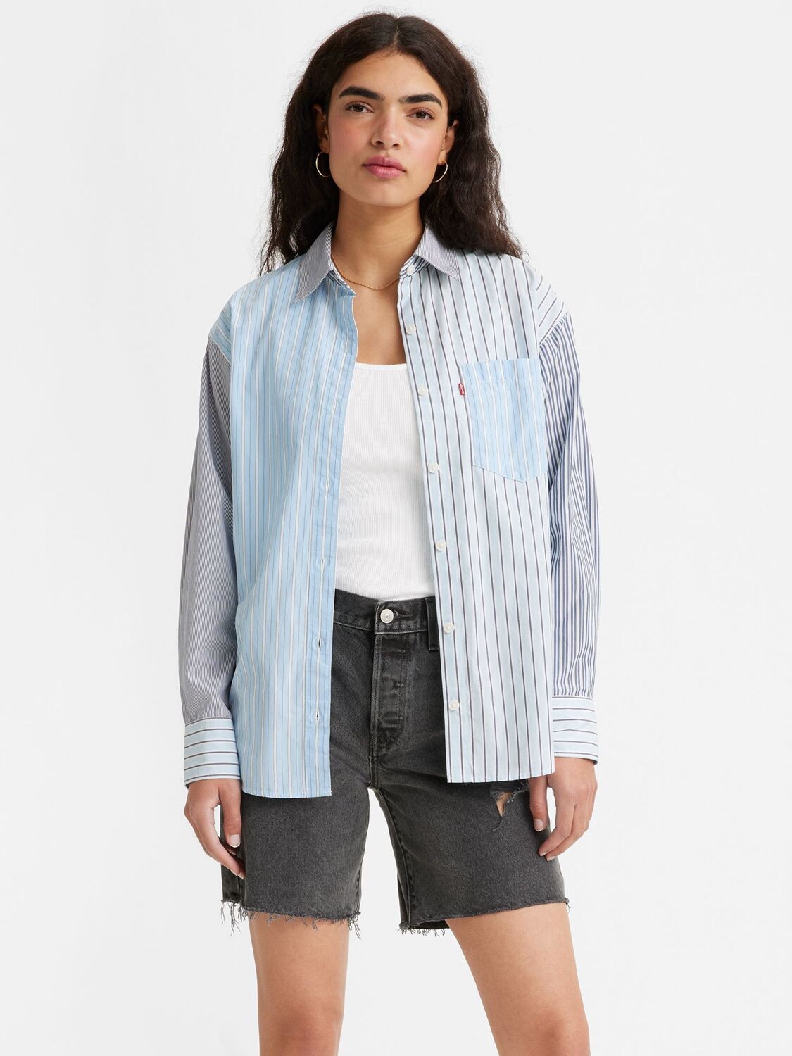 

Рубашка Levi's Nola Stripe, Lorelai Stripe Ompha