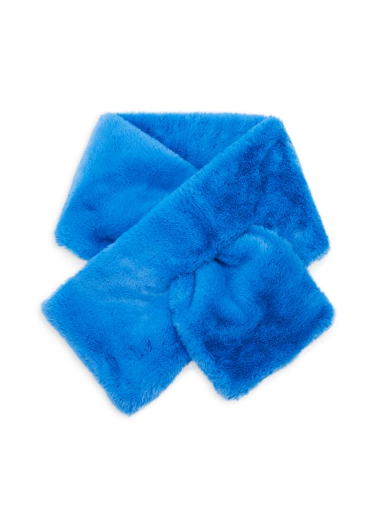 Шарф из искусственного меха Бэмби Apparis, цвет Azure Blue цена и фото