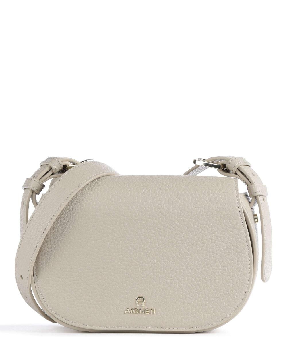 

Сумка через плечо Ivy S из зерненой яловой кожи Aigner, белый