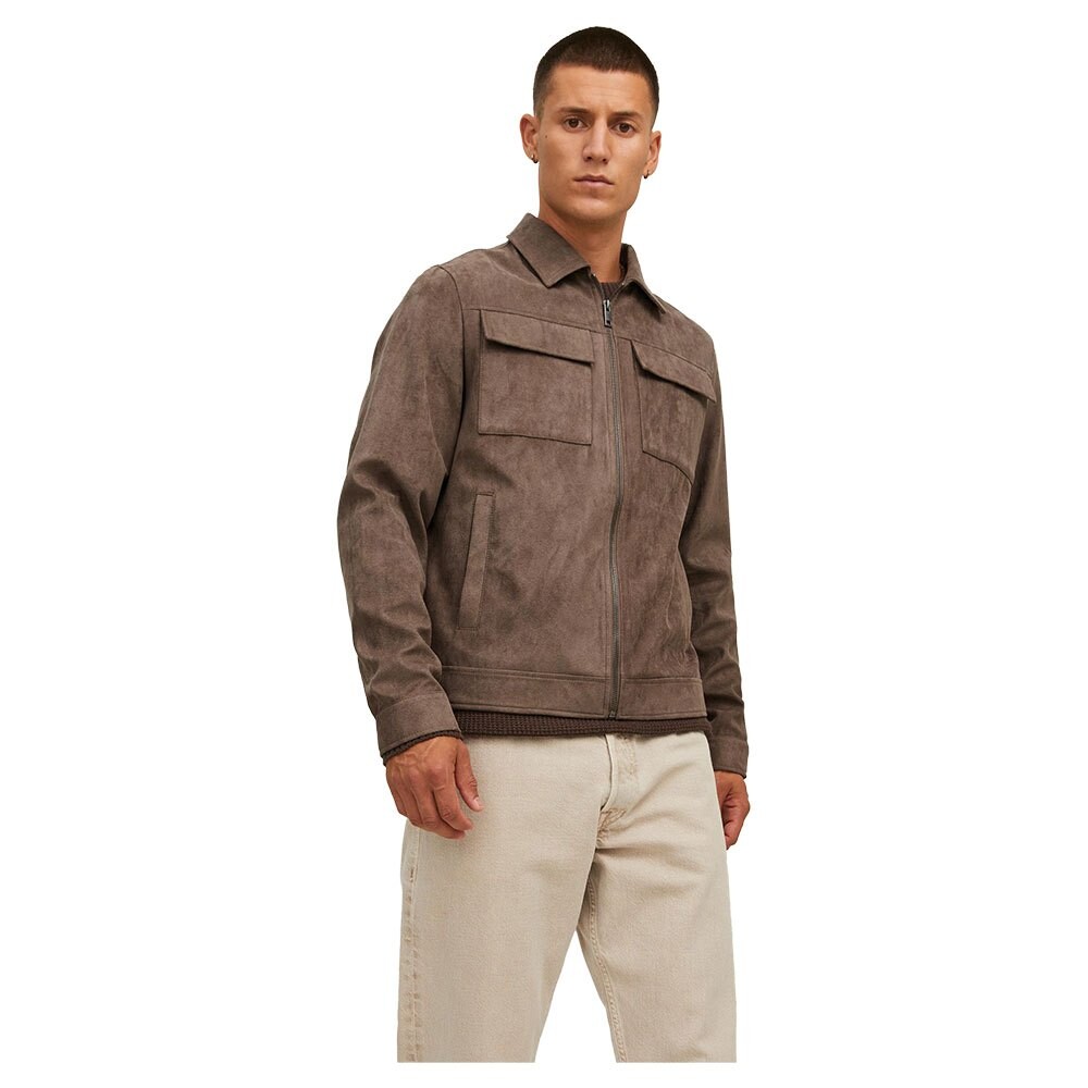 

Куртка Jack & Jones Rocky Payton Leather, коричневый