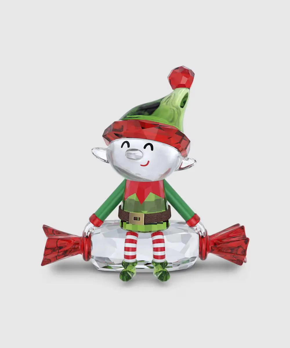 

Декоративная фигурка Swarovski Holiday Cheers Elf Dulcis, разноцветный