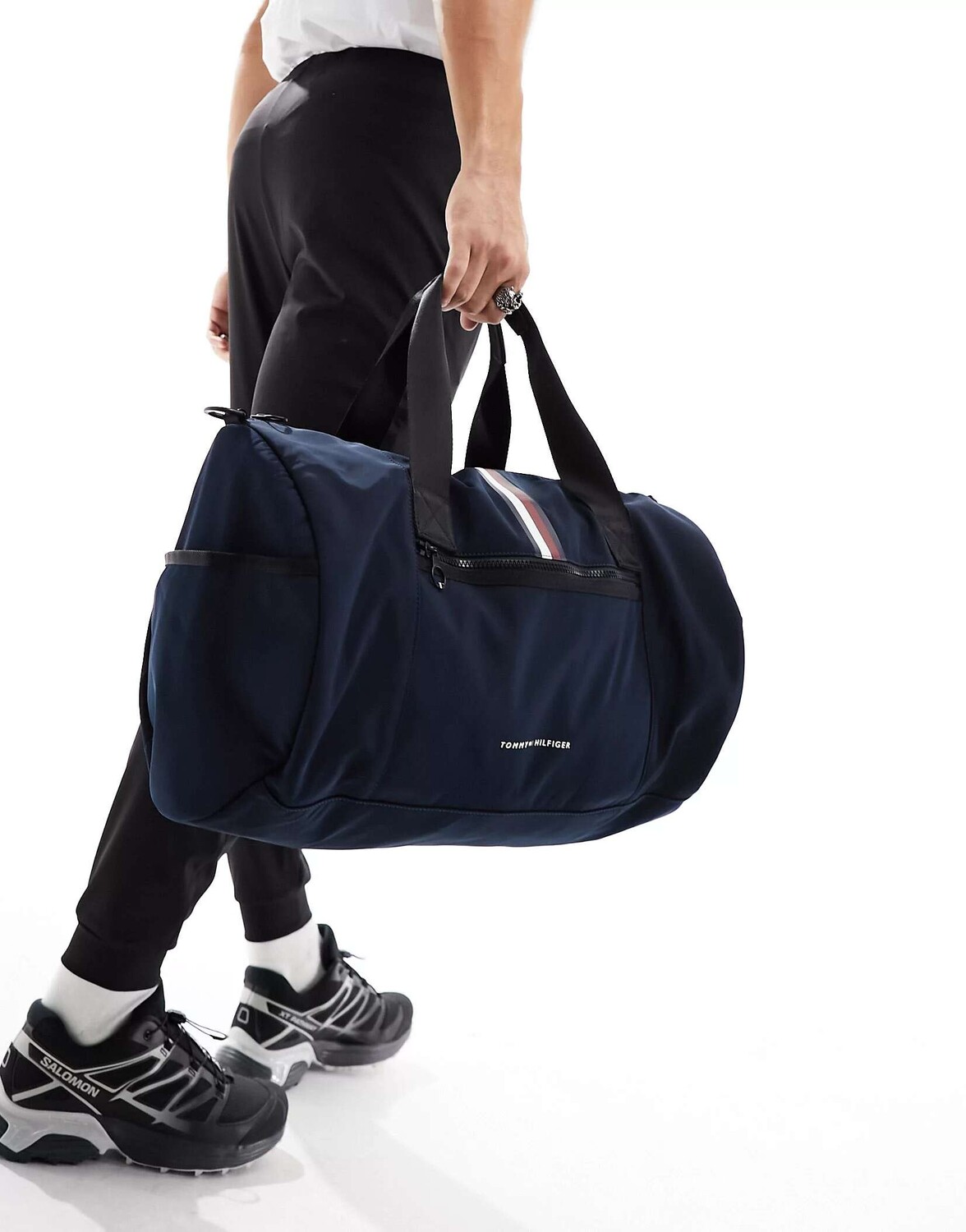 

Синяя космическая сумка в полоску Tommy Hilfiger