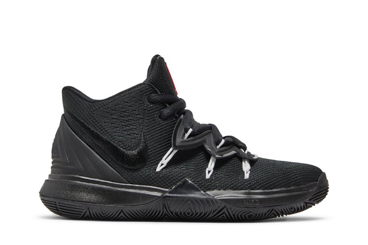 Кроссовки Nike Kyrie 5 GS 'Black', черный фотографии