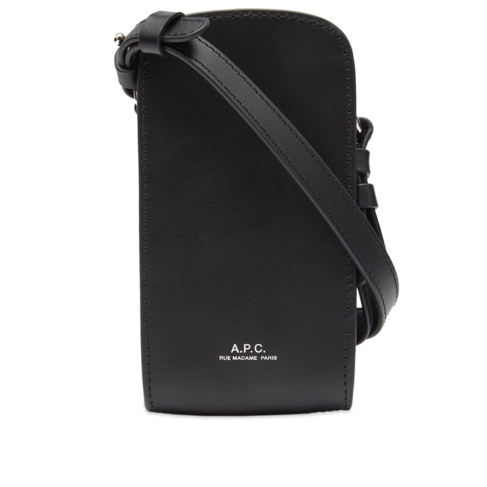 

A.P.C. сумка через плечо James, черный