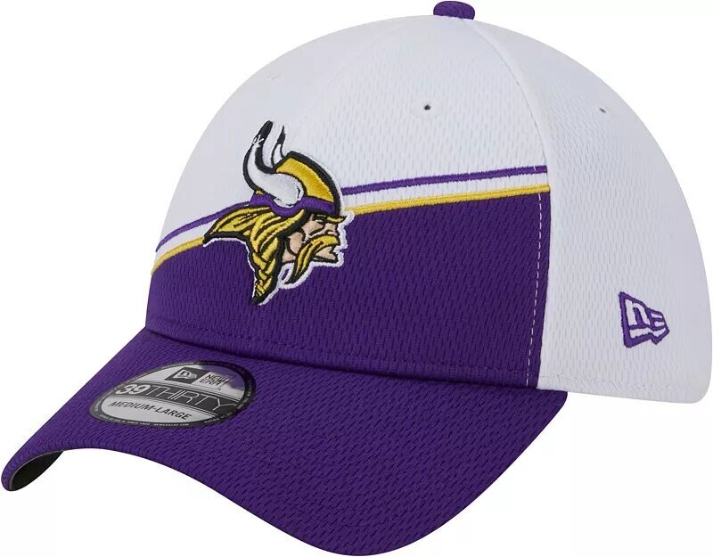 

Мужская кепка New Era Minnesota Vikings 2023 Sideline Team, цвет 39Thirty, эластичная кепка
