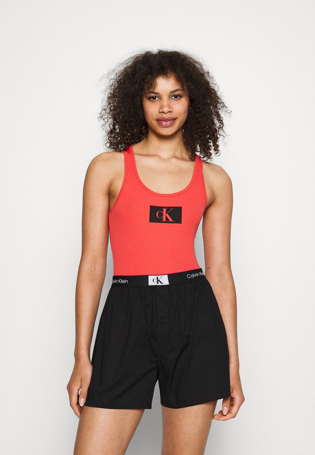 

Пижама IN A BAG Calvin Klein Underwear, холодный дынный/черный