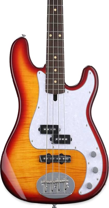 Басс гитара Lakland Skyline 44-64 Custom PJ 4-String Bass Guitar, Honeyburst