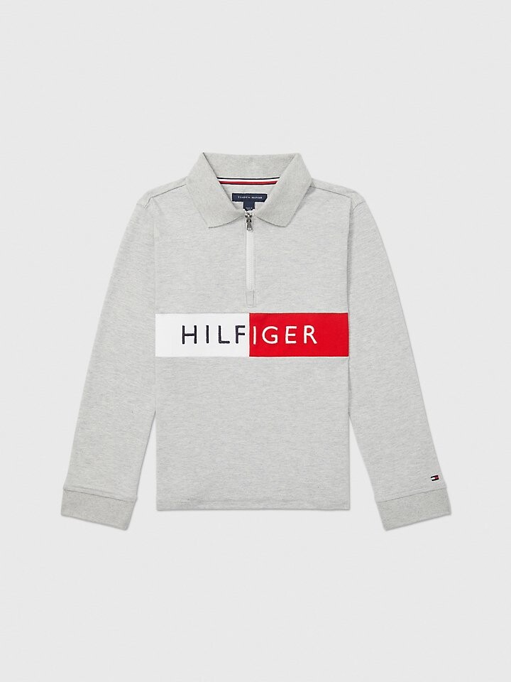 

Поло с длинными рукавами Hilfiger Tommy Adaptive