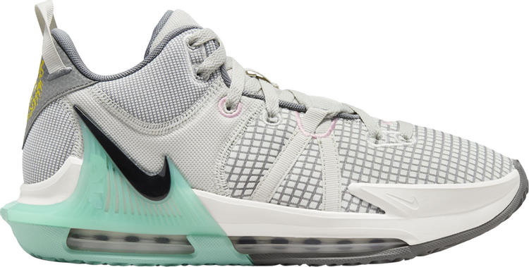 

Кроссовки LeBron Witness 7 EP 'Flat Pewter Mint', серый