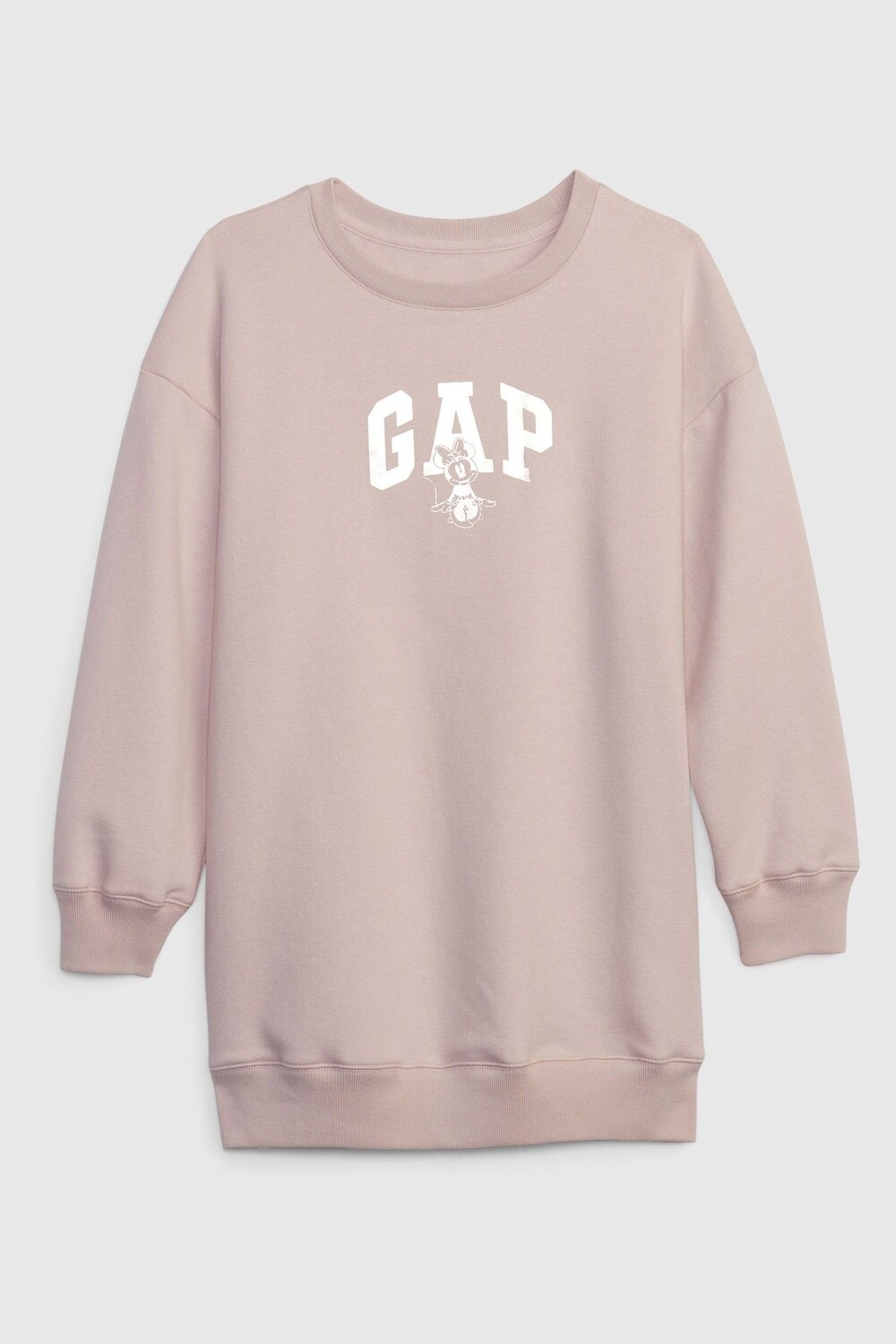 

Платье Disney Minnie Mouse с круглым вырезом Gap, розовый
