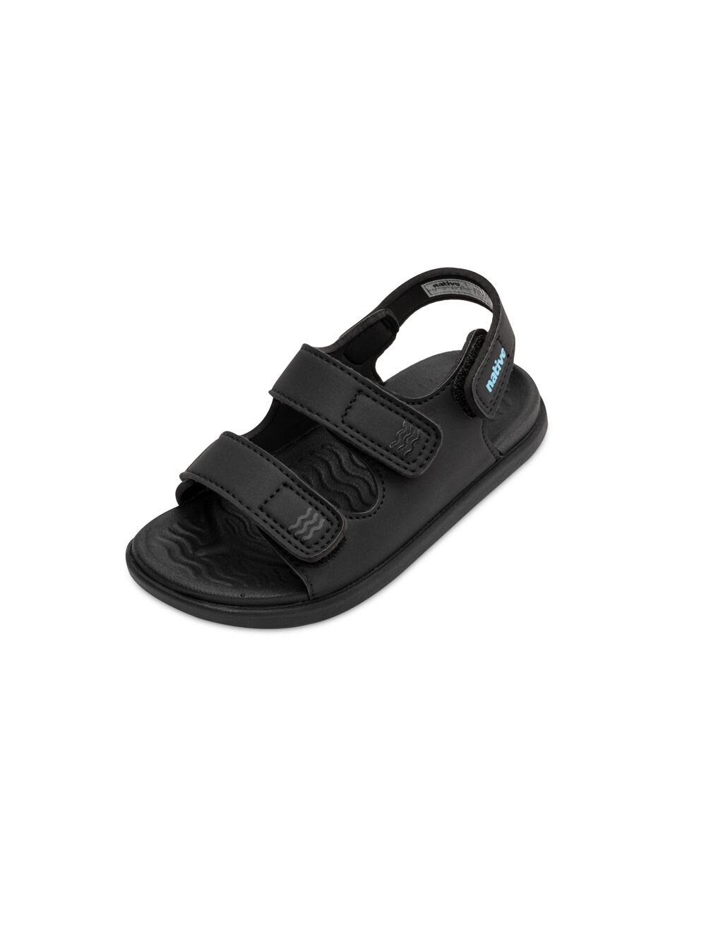 

Детские и детские сандалии Frankie Sugarlite Native Shoes, черный
