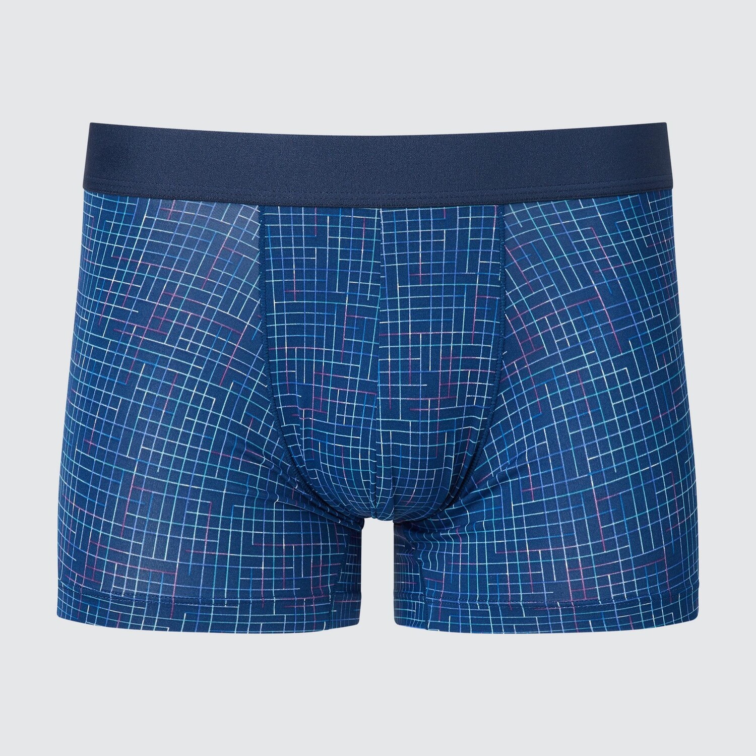 

Трусы-боксеры UNIQLO AIRism низкая посадка, синий