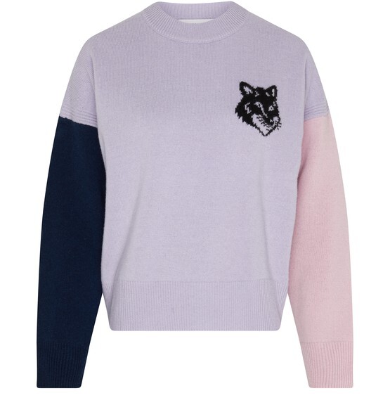 

Джемпер с головой лисы Maison Kitsune