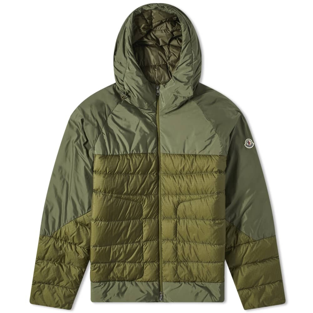 

Нейлоновая куртка Ripstop Moncler Cordura, зеленый