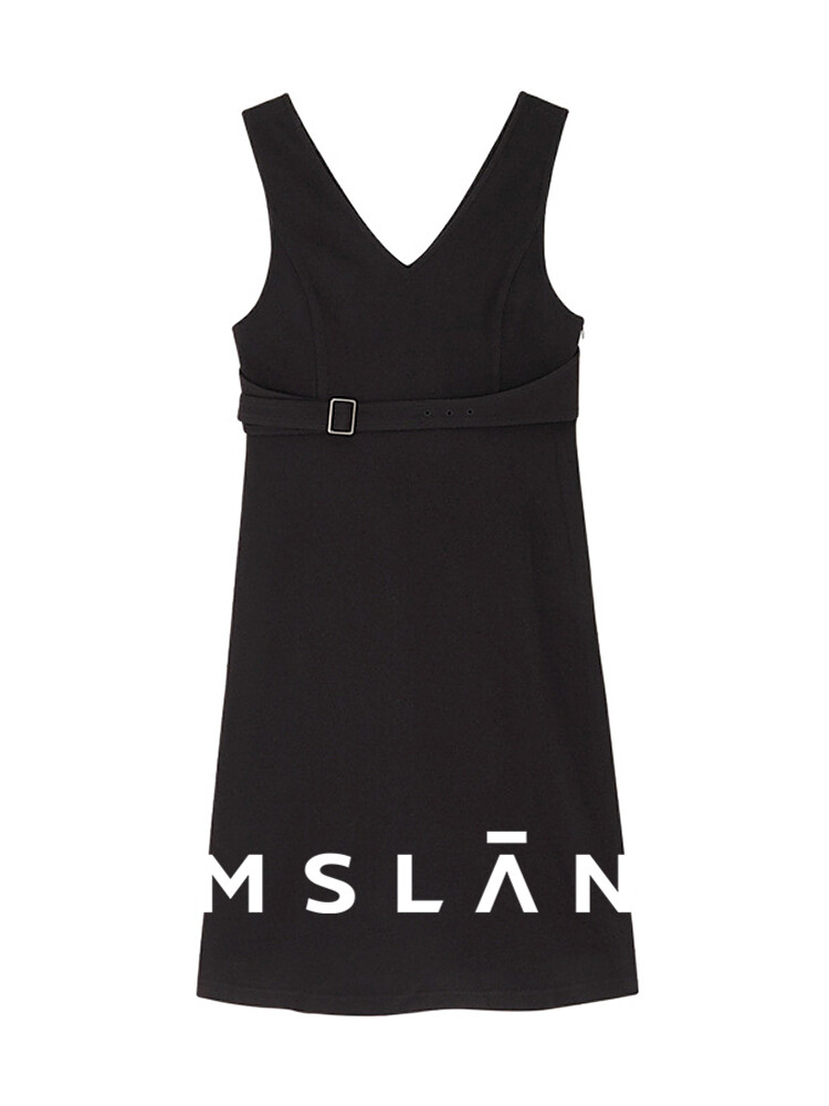 

Платье зимнее Mslan с подтяжками, черный