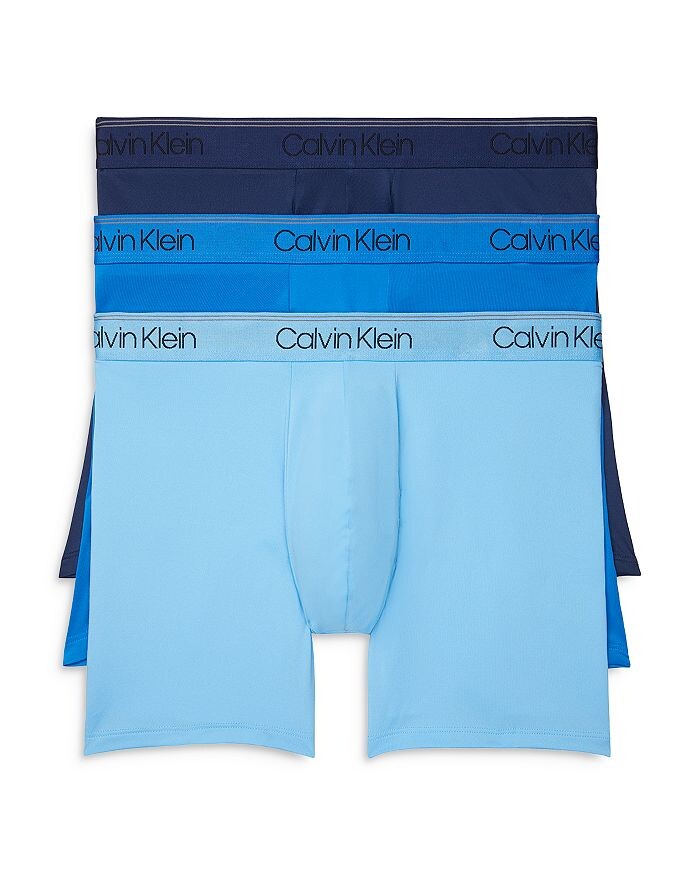 

Эластичные влагоотводящие трусы-боксеры из микрофибры, упаковка из 3 шт. Calvin Klein