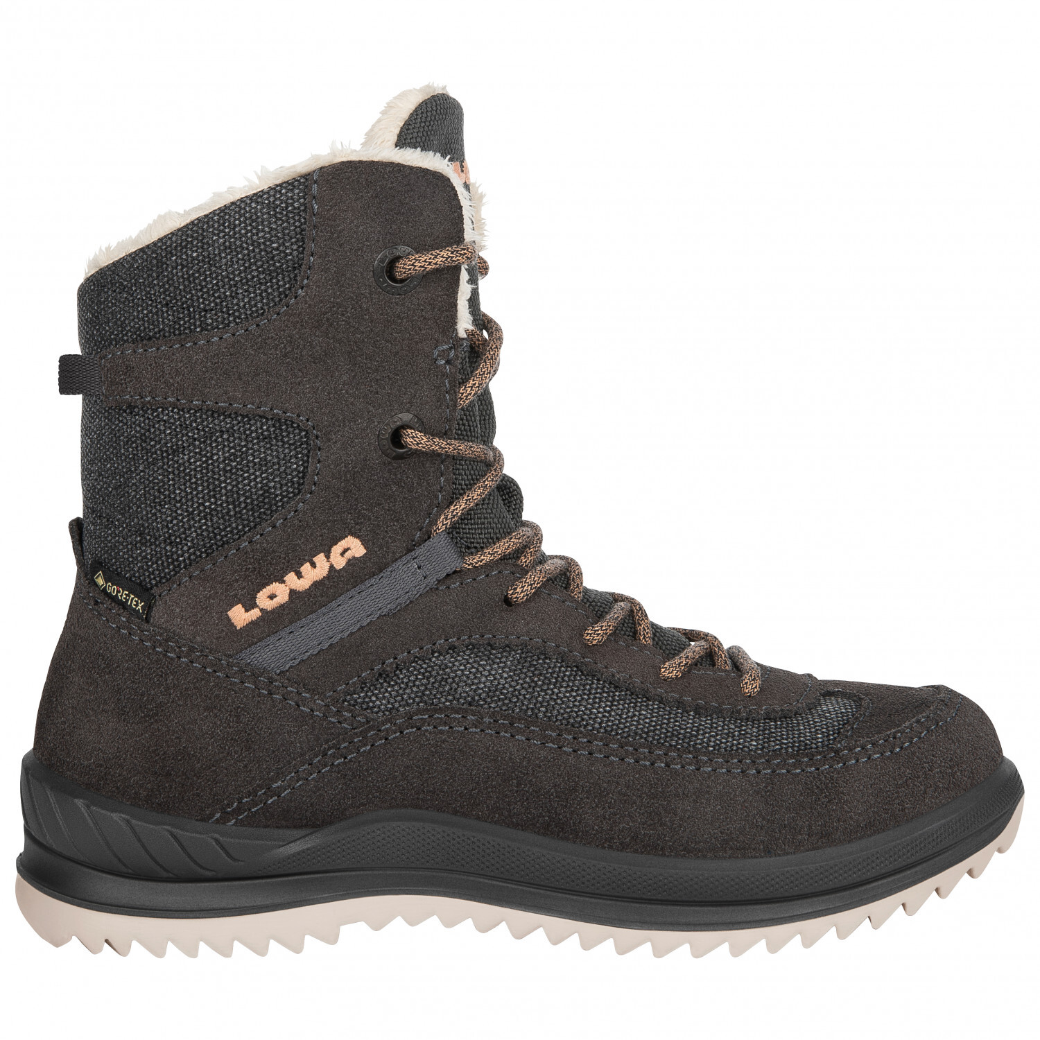 

Зимние ботинки Lowa Kid's Ella GTX, цвет Anthracite/Apricot