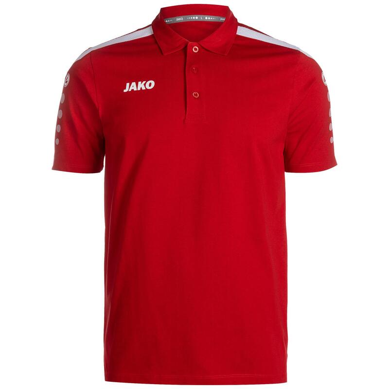 Рубашка-поло power мужское JAKO, цвет rot рубашка поло fussball power jako цвет weissschwarz