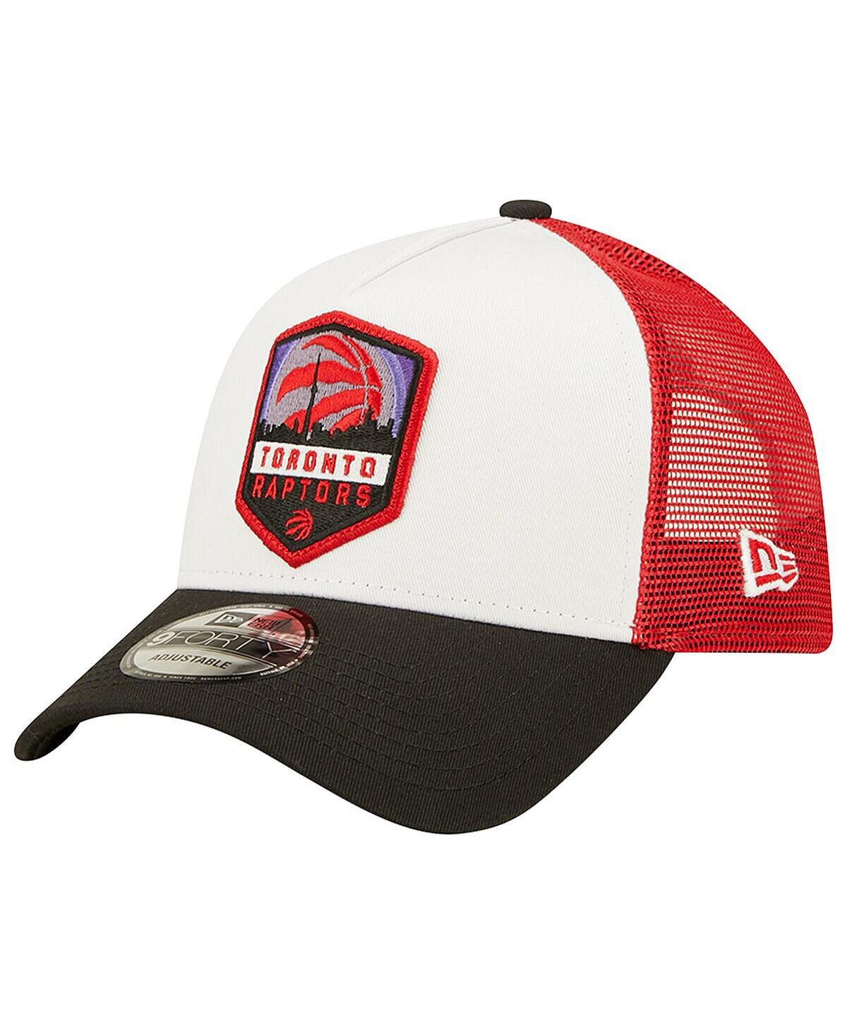 

Мужская бело-черная кепка Toronto Raptors 9FORTY Snapback New Era