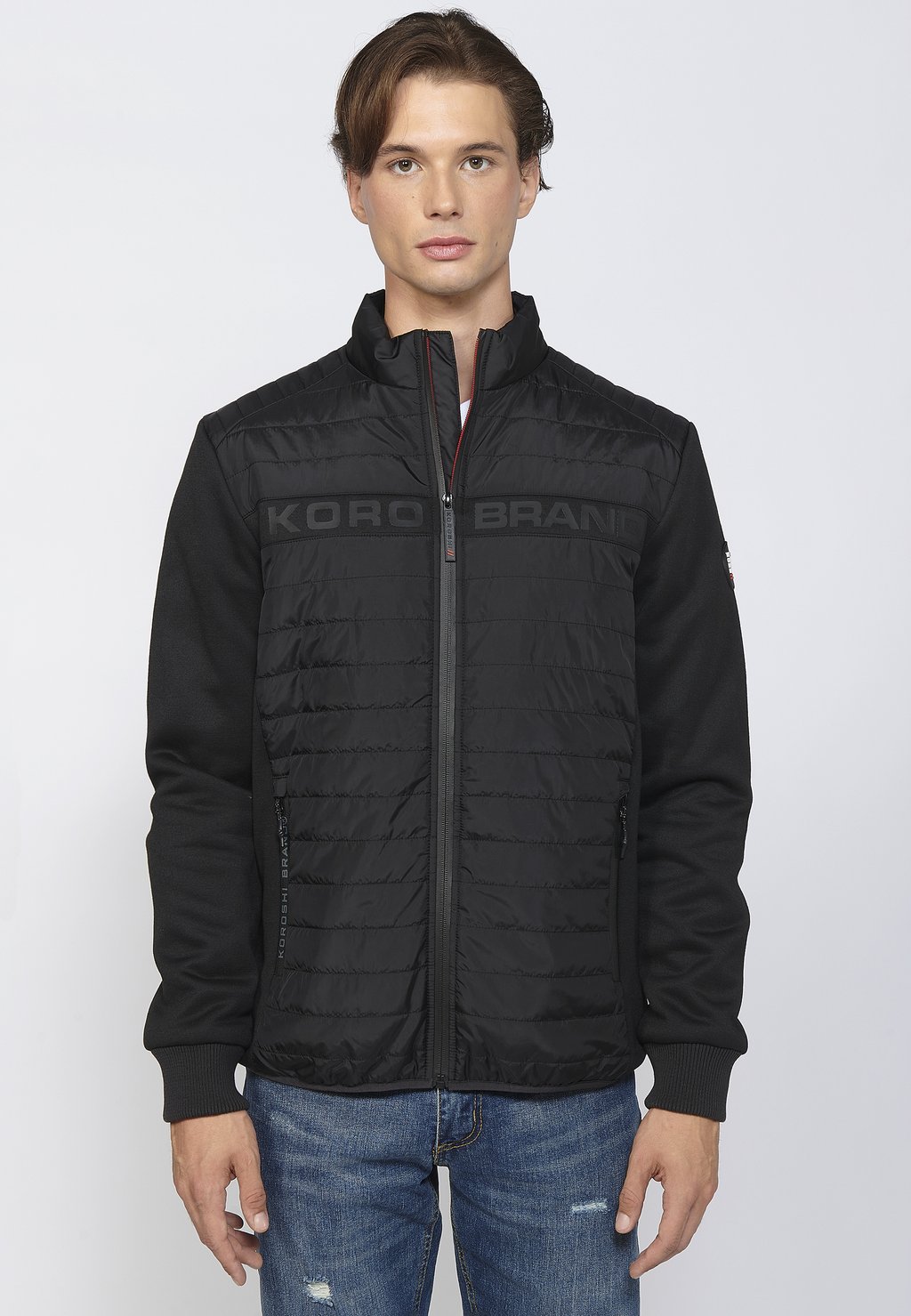 Зимняя куртка PUFFER Koroshi, цвет black