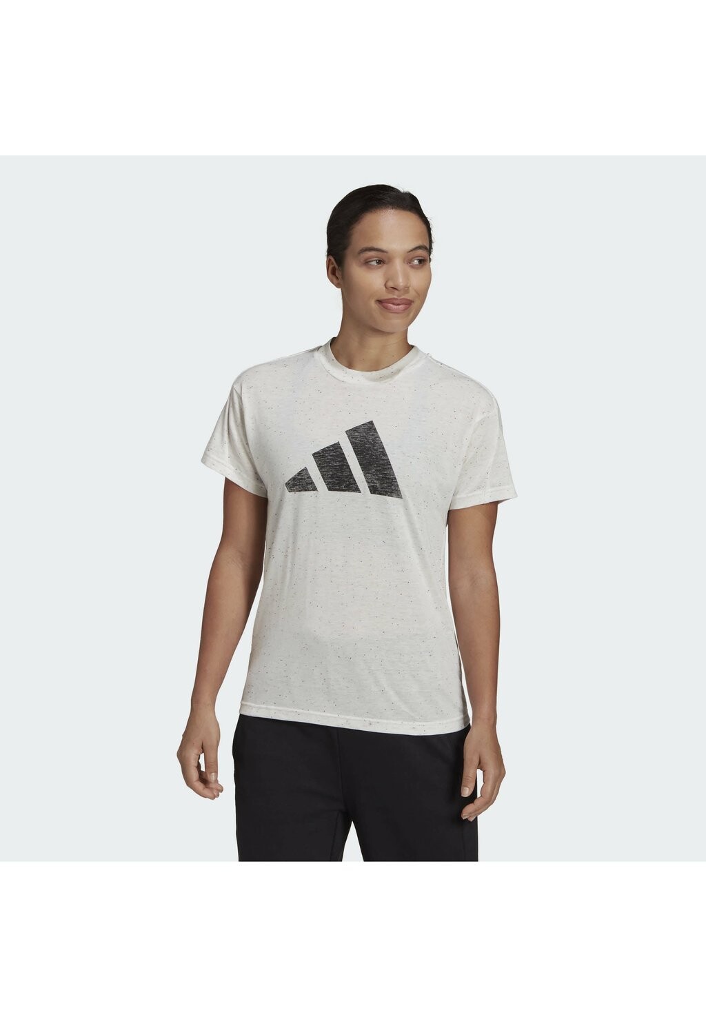 

Футболка с принтом Adidas, белый