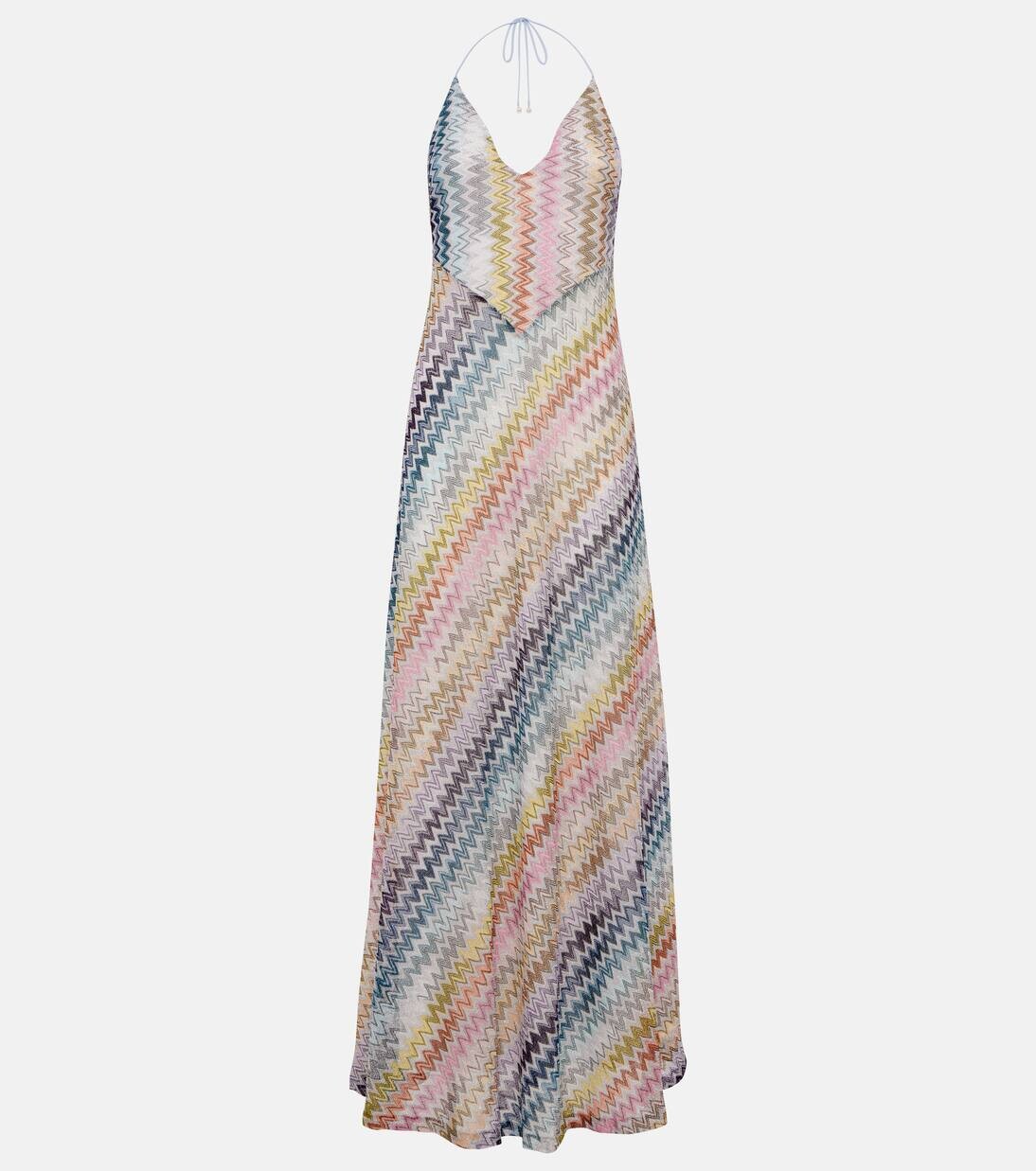 

Макси-платье Zig Zag Missoni, цвет multispace-dyedwsilverbase