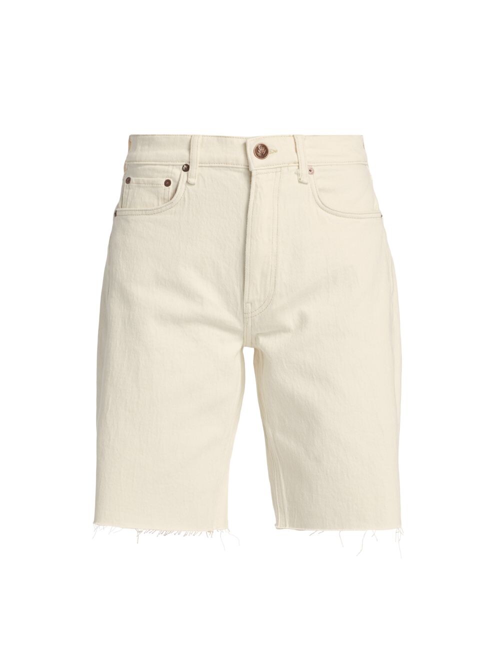 

Винтажные шорты-бермуды rag & bone, экру