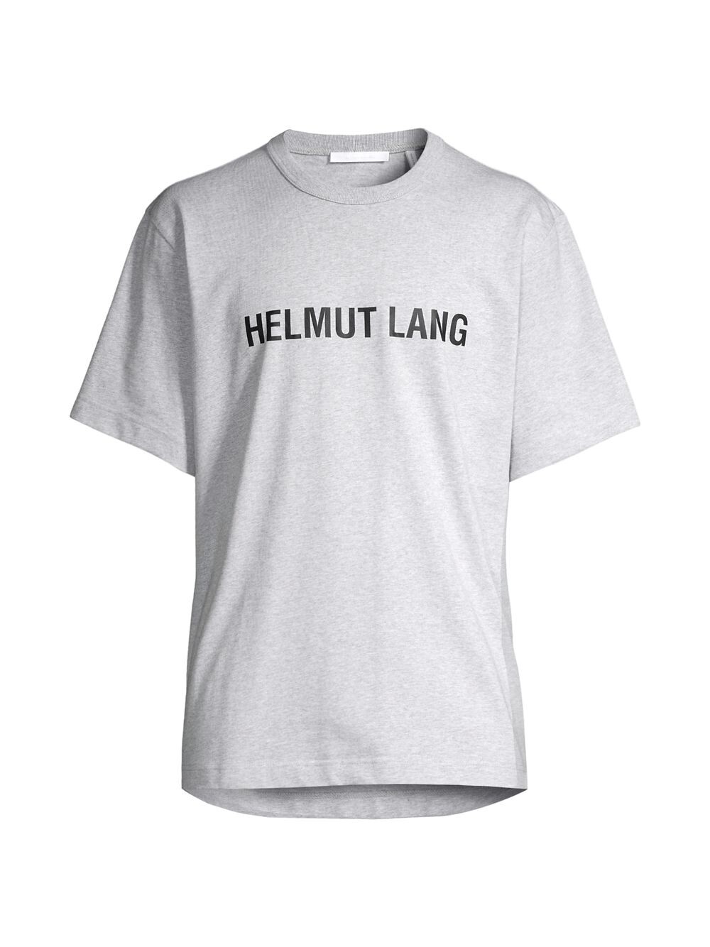 

Футболка с принтом логотипа Helmut Lang, Серый
