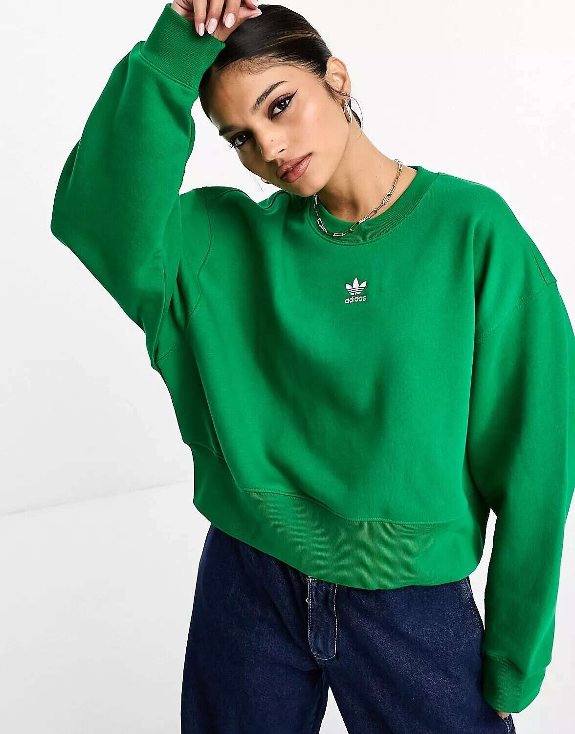 

Зеленая толстовка adidas Originals Essentials