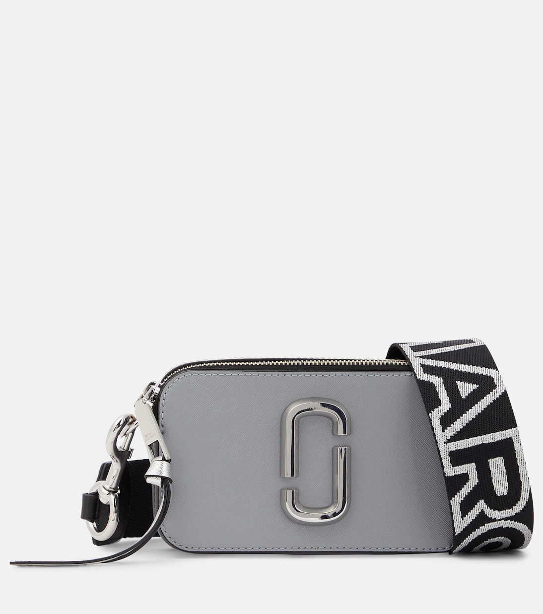цена Кожаная сумка для фотоаппарата snapshot Marc Jacobs, серый