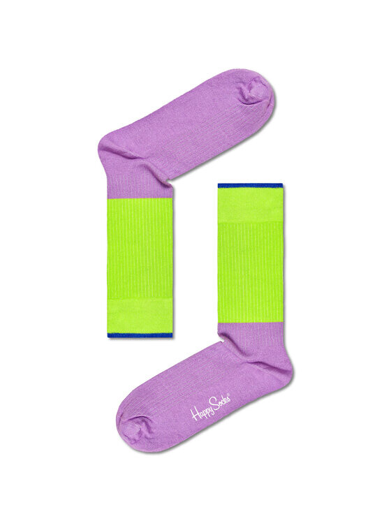 

Комплект из 2 высоких носков унисекс Happy Socks, мультиколор