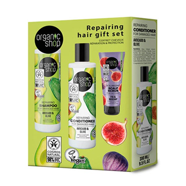 Подарочный набор для восстановления волос 1 шт Organic Shop
