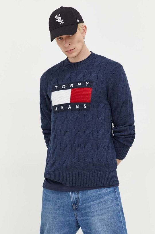 

Свитер Томми Джинс Tommy Jeans, темно-синий