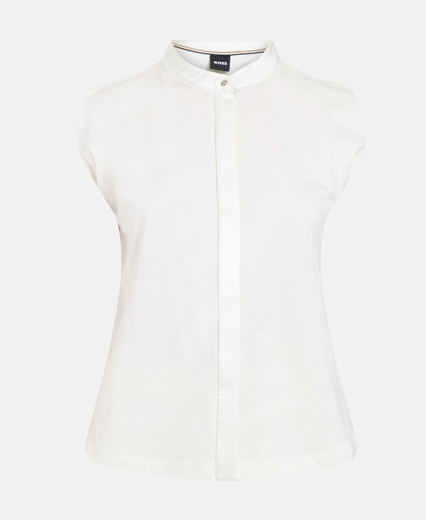 

Блузка без рукавов Boss, цвет Wool White