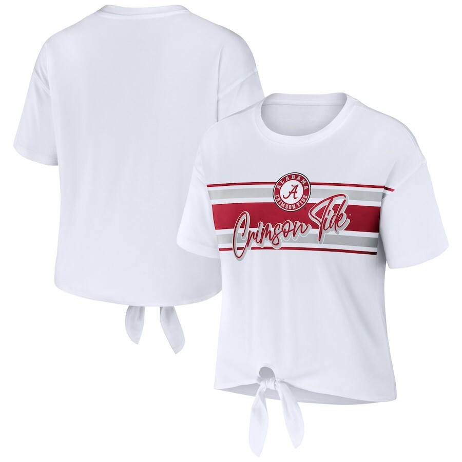 

Футболка с коротким рукавом WEAR by Erin Andrews Alabama Crimson Tide, белый