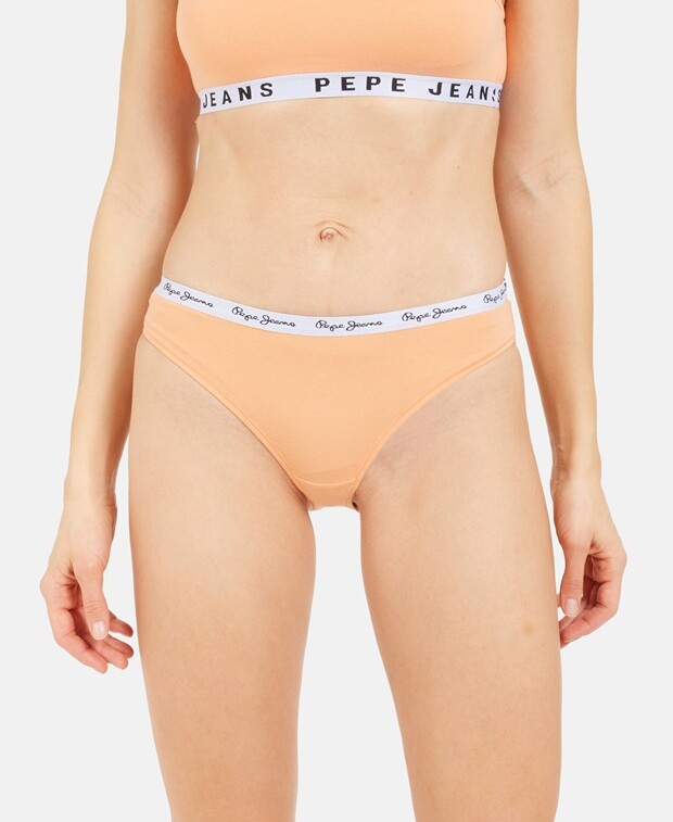 

Трусы, упаковка 3 шт. Pepe Jeans, абрикос