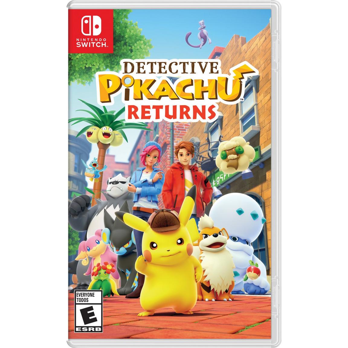 Видеоигра Detective Pikachu Returns - Nintendo Switch геймпад для switch hori horipad mini pikachu