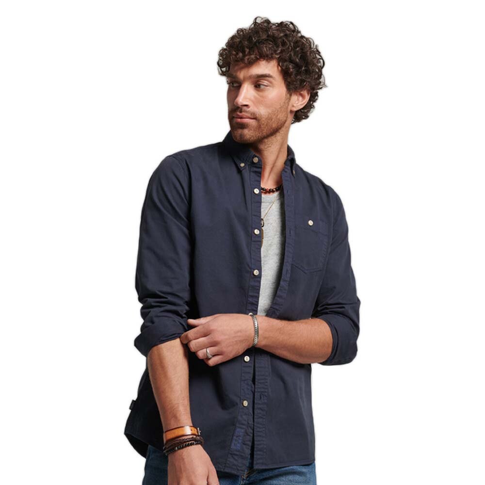 

Рубашка Superdry Merchant, синий