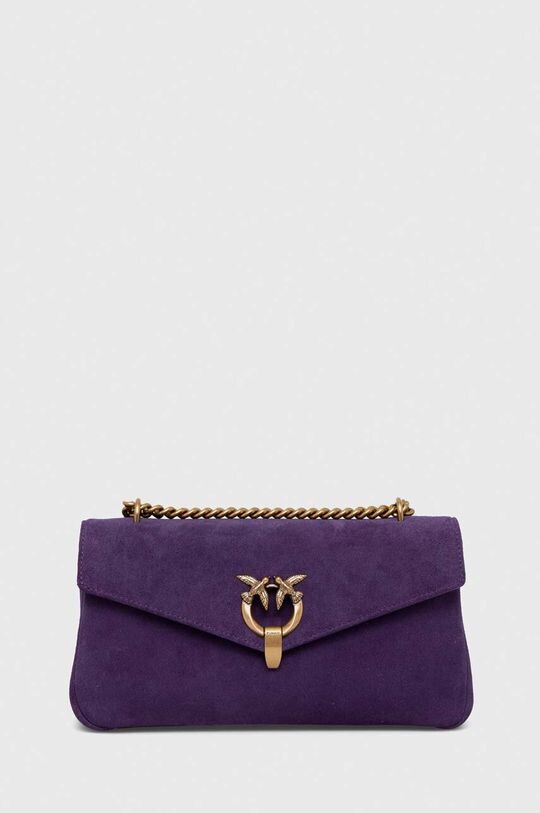 

Замшевая сумочка Pinko, фиолетовый