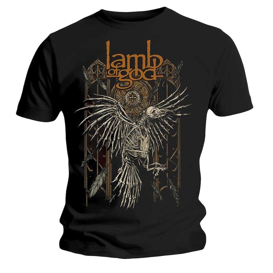 

Футболка с коротким рукавом Rock Off Lamb Of God, черный