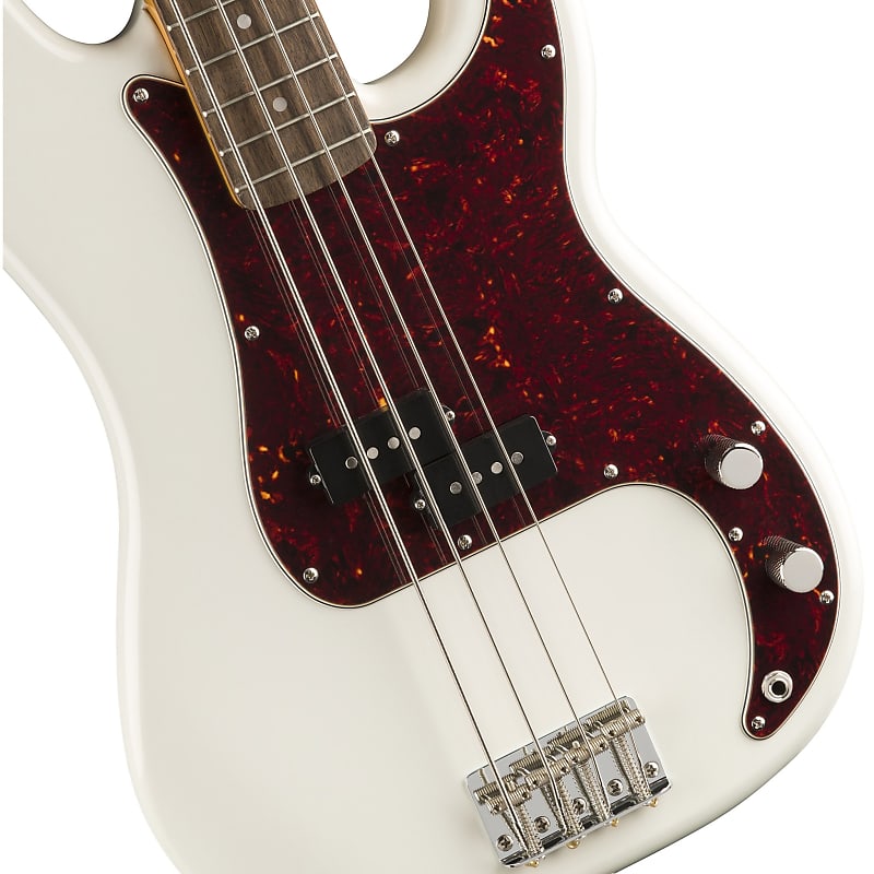 Басс гитара Squier Classic Vibe 60s Precision Bass - Olympic White