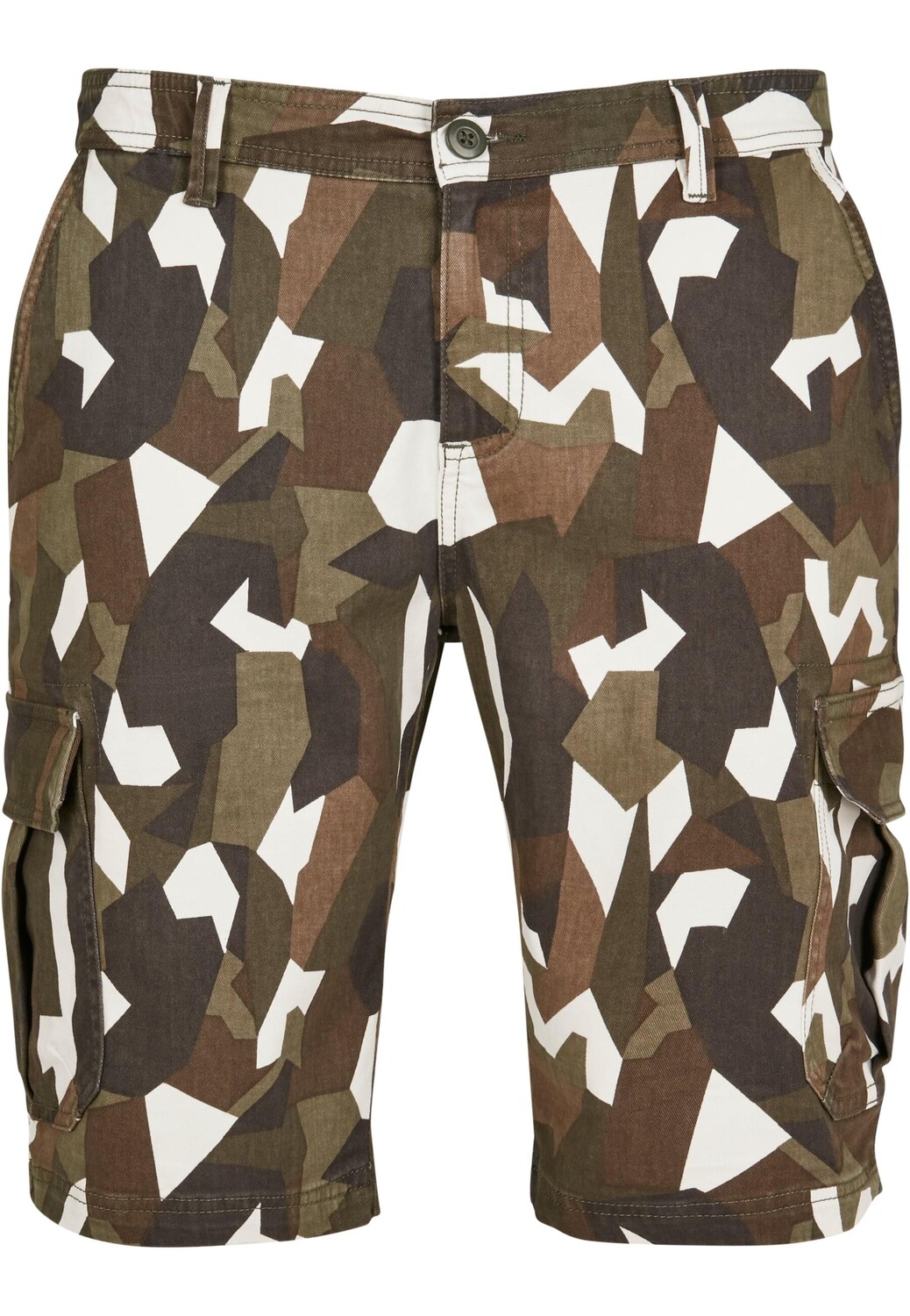 

Тканевые шорты Urban Classics Cargo, цвет braun Flecktarn
