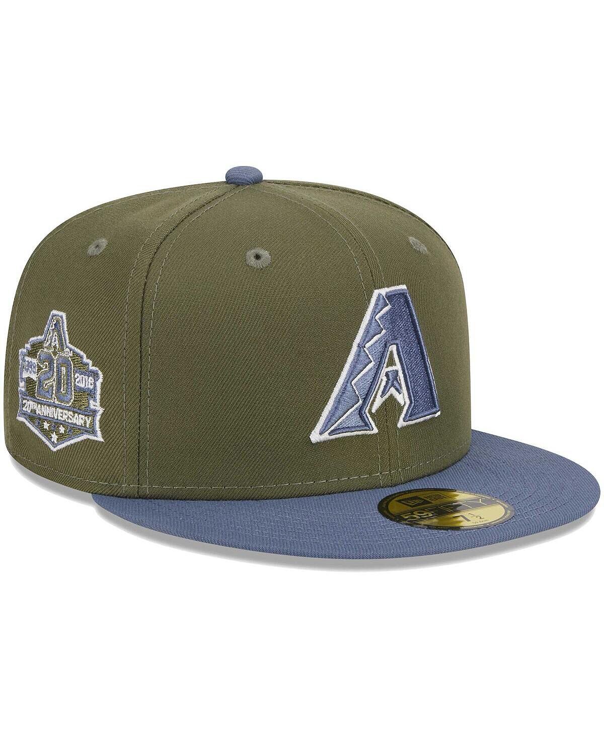 

Мужская оливково-синяя приталенная шляпа Arizona Diamondbacks 59FIFTY New Era