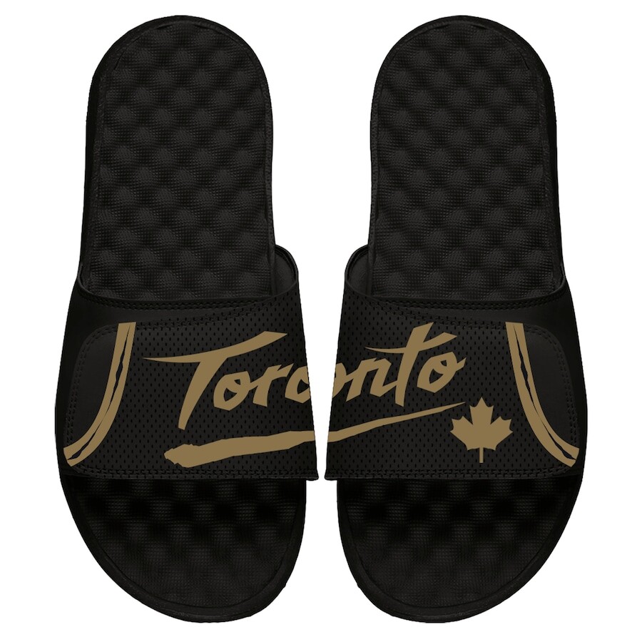 

Шлепанцы ISlide Toronto Raptors, черный