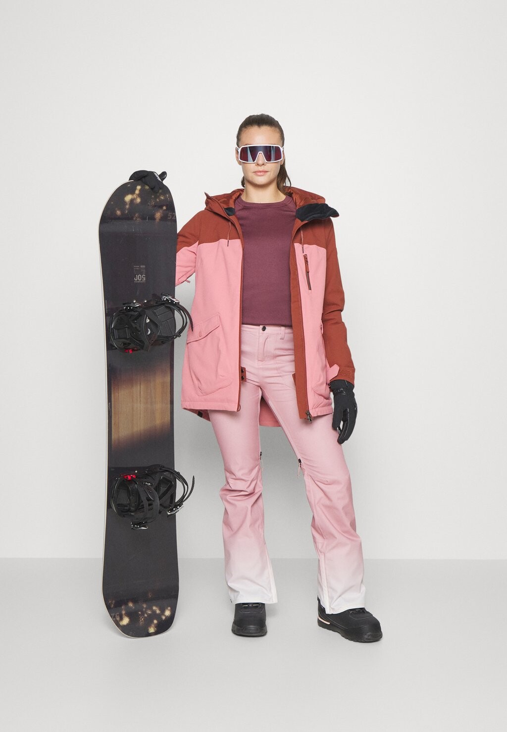

Сноубордическая куртка Roxy, светло-розовый