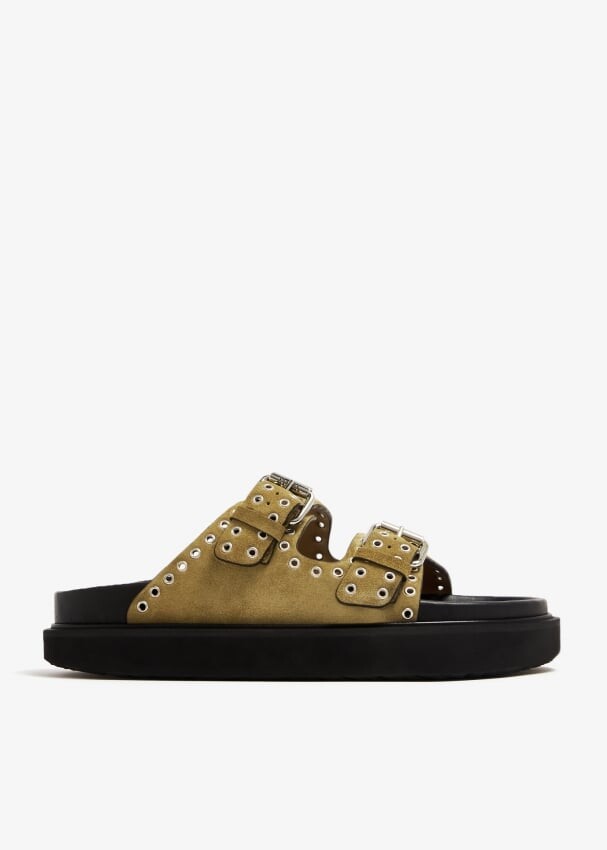 

Сандалии Isabel Marant Lennyo, зеленый