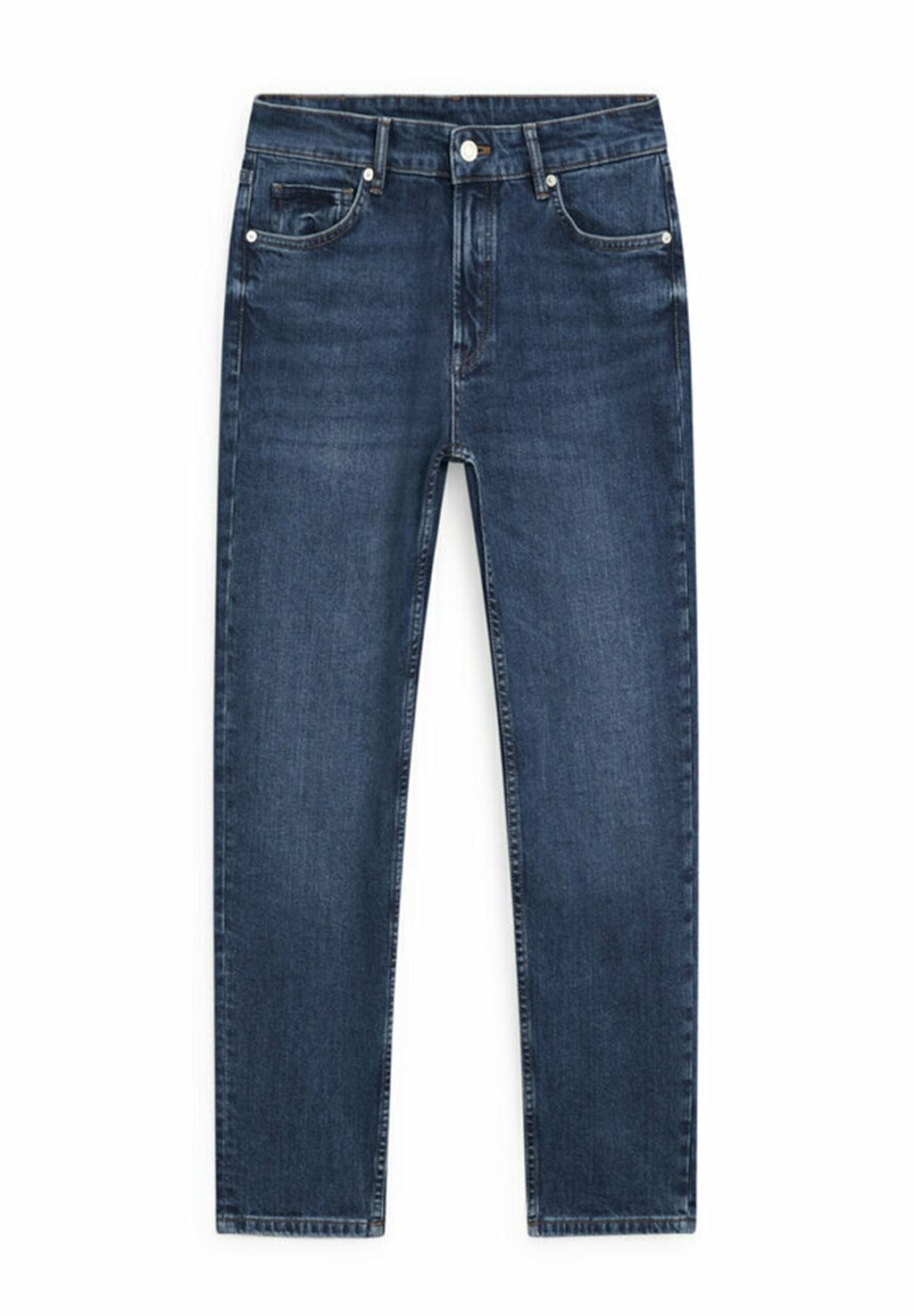 

Джинсы Slim Fit CROPPED Massimo Dutti, военно-морской