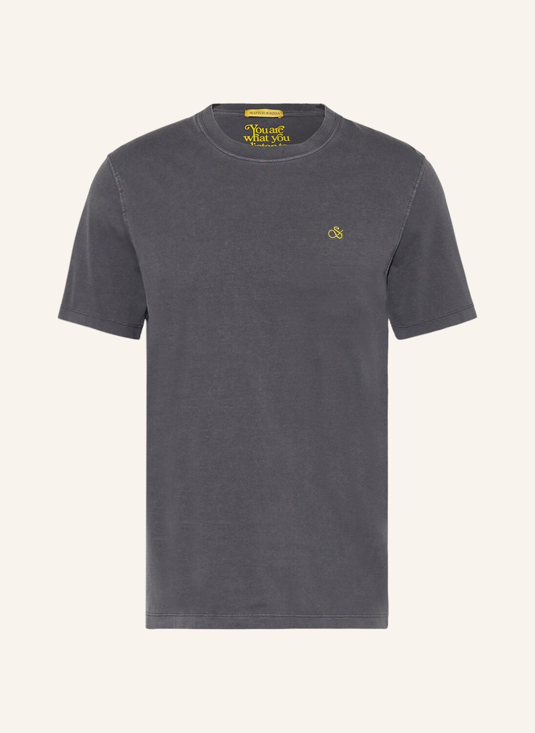 

Футболка SCOTCH & SODA, темно-серый