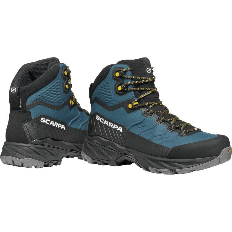

Кроссовки Rush TRK LT GTX бензин-горчичный SCARPA, цвет blau