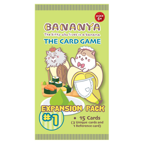Настольная игра Elder Wisdom: Bananya: The Card Game Expansion Japanime Games